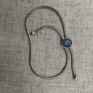 John Hardy sterling/sapphire pull bracelet EC